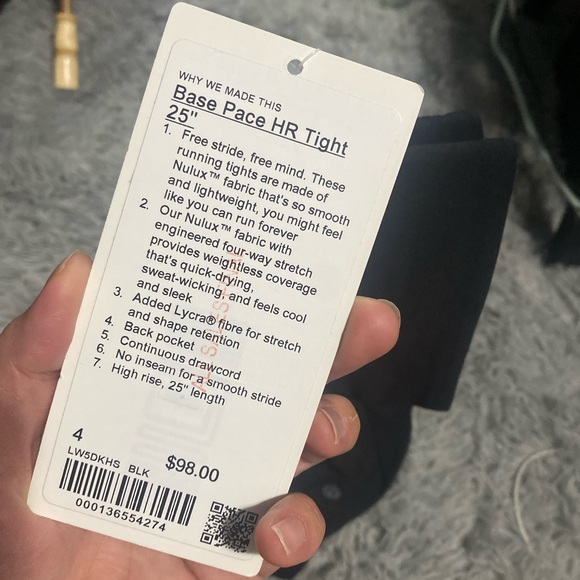 Lululemon Black leggings - Picture 2 of 4